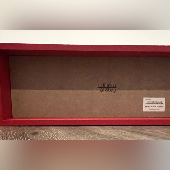 Awesome “DEAR SANTA, JUST BRING WINE” Wooden Block- NWT - Picture 3 of 5